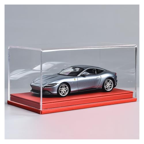 ZHRDWE Modellauto Metall 1:24 Für Ferrari Roma Legierung Sport Auto Modell Druckguss Auto Legierung Statische Ornamente Geschenk(Dark Grey-B) von ZHRDWE