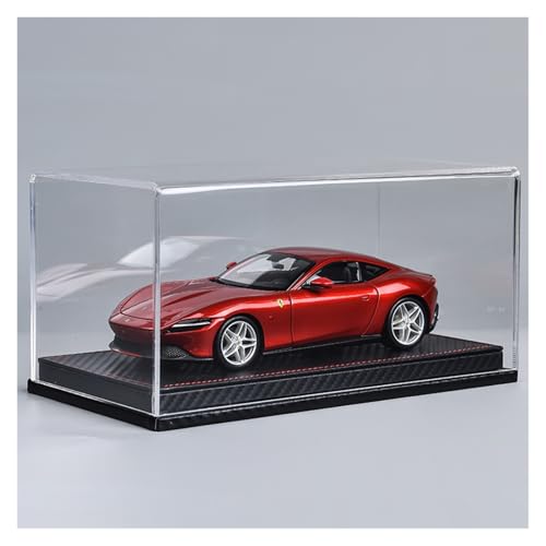 ZHRDWE Modellauto Metall 1:24 Für Ferrari Roma Legierung Sport Auto Modell Druckguss Auto Legierung Statische Ornamente Geschenk(Red-B) von ZHRDWE