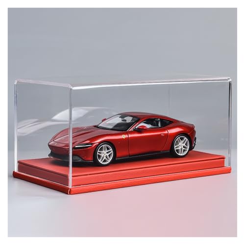 ZHRDWE Modellauto Metall 1:24 Für Ferrari Roma Legierung Sport Auto Modell Druckguss Auto Legierung Statische Ornamente Geschenk(Red-C) von ZHRDWE
