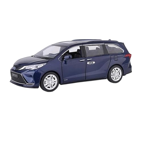 ZHRDWE Modellauto Metall 1:24 Für Granvia MPV Druckguss-Modellauto Spielzeug Sound Licht Erwachsene Jungen Mädchen Geburtstagsideen Geschenk Spielzeugauto von ZHRDWE