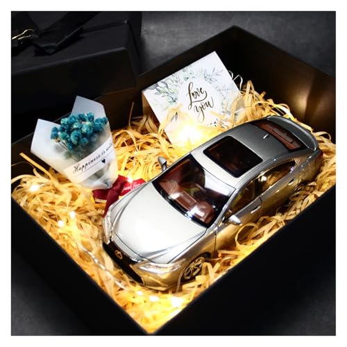 ZHRDWE Modellauto Metall 1:24 Für Lexus ES300 Große Luxus Legierung Spielzeug Diecast Modell Auto Erwachsene Jungen Geschenke(Gray) von ZHRDWE
