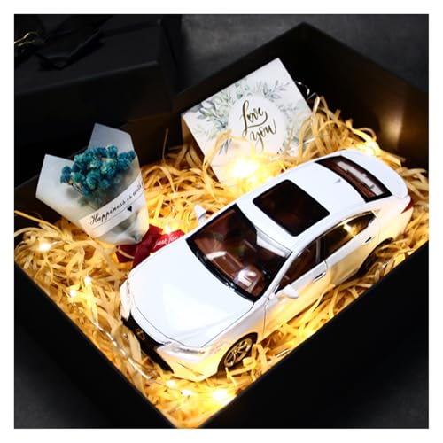 ZHRDWE Modellauto Metall 1:24 Für Lexus ES300 Große Luxus Legierung Spielzeug Diecast Modell Auto Erwachsene Jungen Geschenke(White) von ZHRDWE