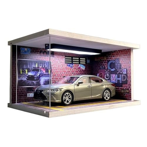 ZHRDWE Modellauto Metall 1:24 Für Lexus ES300 Großes Luxus-Druckguss-Metallmodell Spielzeugauto-Sammlung Szenenornamente(Style 2) von ZHRDWE