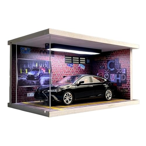 ZHRDWE Modellauto Metall 1:24 Für Lexus ES300 Großes Luxus-Druckguss-Metallmodell Spielzeugauto-Sammlung Szenenornamente(Style 3) von ZHRDWE