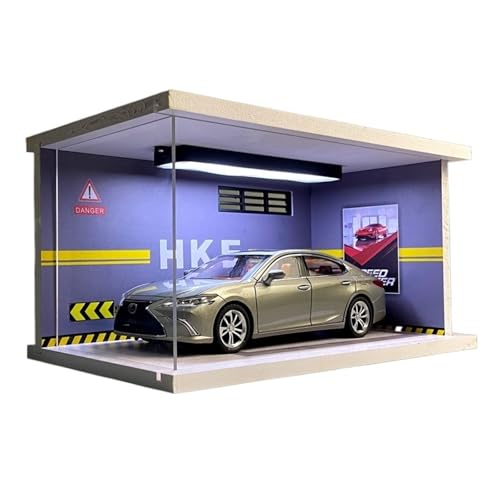 ZHRDWE Modellauto Metall 1:24 Für Lexus ES300 Großes Luxus-Druckguss-Metallmodell Spielzeugauto-Sammlung Szenenornamente(Style 4) von ZHRDWE