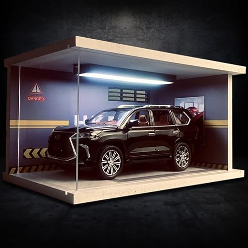 ZHRDWE Modellauto Metall 1:24 Für Lexus LX570 Garage Edition Sammlerfahrzeuge Aus Druckguss Modellautos Von Freunden(Schwarz) von ZHRDWE