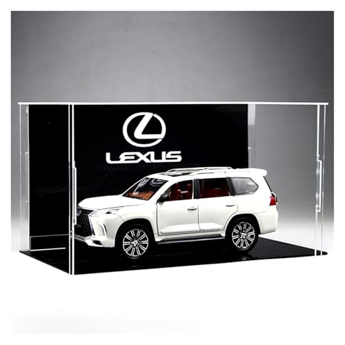 ZHRDWE Modellauto Metall 1:24 Für Lexus LX570 Spielzeugautos Aus Metalldruckguss Statische Ornamente Sammlung Von Fahrzeuggeschenken(White) von ZHRDWE