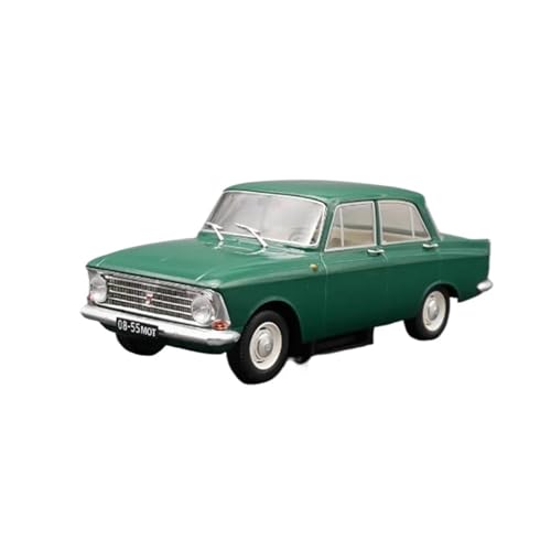 ZHRDWE Modellauto Metall 1:24 Für Maßstab Moskvich 408 Sowjetisches Druckgussmetallauto-Modellfahrzeuge-Spielzeug Spielzeugauto von ZHRDWE