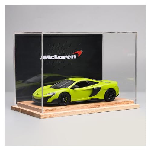 ZHRDWE Modellauto Metall 1:24 Für McLaren 675LT Supercar Statische Fahrzeug Modell Spielzeug Desktop Ornament Geschenk(Green-A) von ZHRDWE
