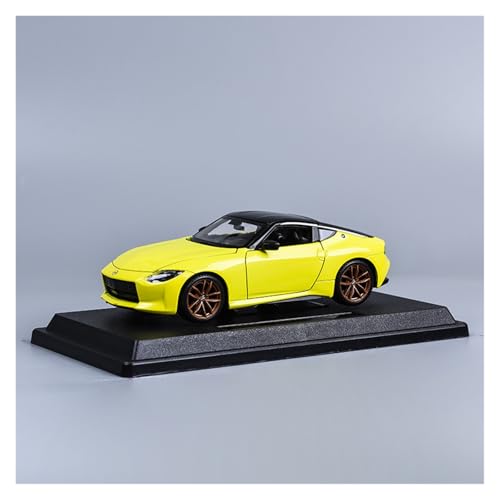 ZHRDWE Modellauto Metall 1:24 Für Nissan Diecasts Metall Spielzeug Fahrzeuge Modell Sammlung Display Geschenk Stücke(Yellow) von ZHRDWE