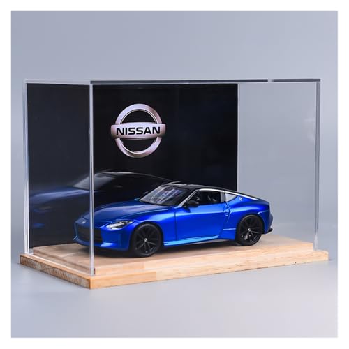 ZHRDWE Modellauto Metall 1:24 Für Nissan Legierung Diecast Spielzeug Auto Sammlung Geschenke Statische Display Urlaub Gify(Blue-A) von ZHRDWE
