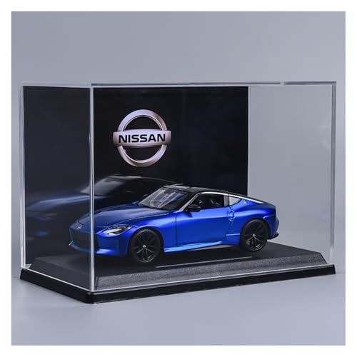 ZHRDWE Modellauto Metall 1:24 Für Nissan Legierung Diecast Spielzeug Auto Sammlung Geschenke Statische Display Urlaub Gify(Blue-B) von ZHRDWE