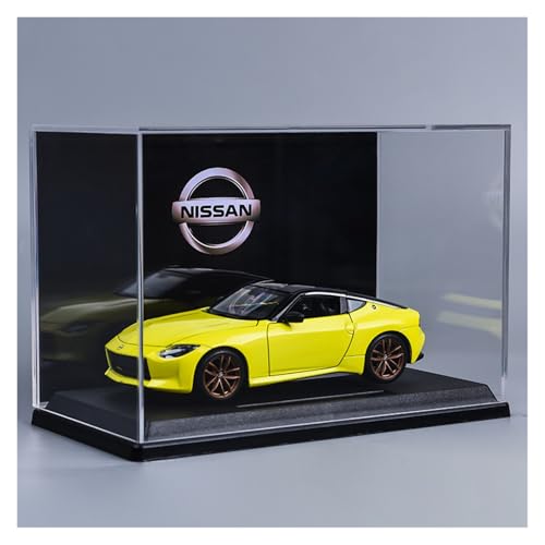 ZHRDWE Modellauto Metall 1:24 Für Nissan Legierung Diecast Spielzeug Auto Sammlung Geschenke Statische Display Urlaub Gify(Yellow-A) von ZHRDWE