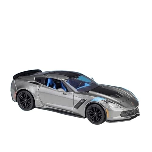 ZHRDWE Modellauto Metall 1:24 Für Nissan Z 2023 Legierung Rennwagen Druckguss Metall Spielzeug Supercar Modell Geschenk Spielzeugauto(Gray) von ZHRDWE