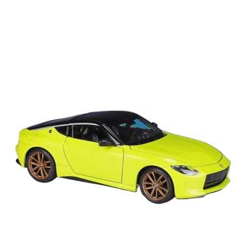 ZHRDWE Modellauto Metall 1:24 Für Nissan Z Legierung Diecast Metall Rennwagen Fahrzeug Modell Spielzeug Indoor Und Outdoor Gaming Geschenk Spielzeugauto(Blau) von ZHRDWE