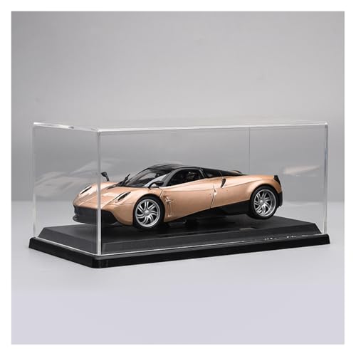 ZHRDWE Modellauto Metall 1:24 Für Pagani Hobby Sammeln Modell Auto Statische Desktop Display Geschenk(Gold-B) von ZHRDWE