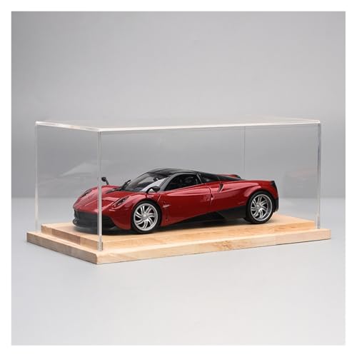 ZHRDWE Modellauto Metall 1:24 Für Pagani Hobby Sammeln Modell Auto Statische Desktop Display Geschenk(Red-A) von ZHRDWE