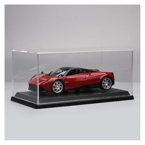 ZHRDWE Modellauto Metall 1:24 Für Pagani Hobby Sammeln Modell Auto Statische Desktop Display Geschenk(Red-B) von ZHRDWE
