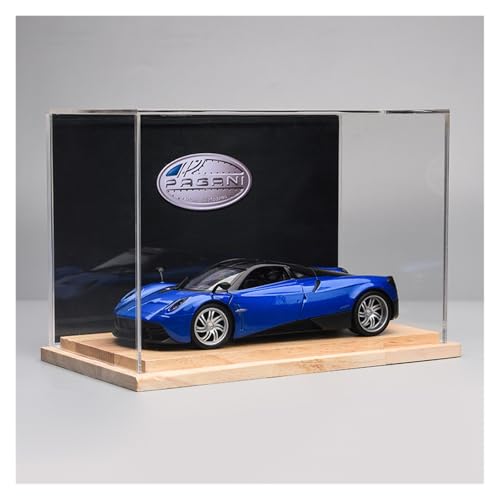 ZHRDWE Modellauto Metall 1:24 Für Pagani Legierung Statische Druck Auto Spielzeug Modell Dekoration Urlaub Geschenk Sammlung(Blue-B) von ZHRDWE