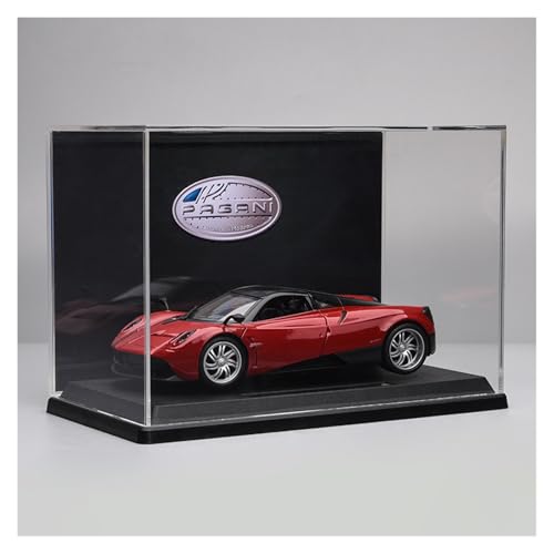 ZHRDWE Modellauto Metall 1:24 Für Pagani Legierung Statische Druck Auto Spielzeug Modell Dekoration Urlaub Geschenk Sammlung(Red-A) von ZHRDWE