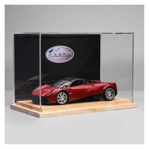 ZHRDWE Modellauto Metall 1:24 Für Pagani Legierung Statische Druck Auto Spielzeug Modell Dekoration Urlaub Geschenk Sammlung(Red-B) von ZHRDWE