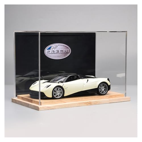 ZHRDWE Modellauto Metall 1:24 Für Pagani Legierung Statische Druck Auto Spielzeug Modell Dekoration Urlaub Geschenk Sammlung(White-B) von ZHRDWE