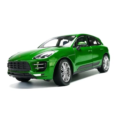 ZHRDWE Modellauto Metall 1:24 Für Porsche Macan SUV Sammler Diecast Modell Auto Spielzeug Fahrzeuge Jungen Und TeensGift Spielzeugauto(Vert) von ZHRDWE