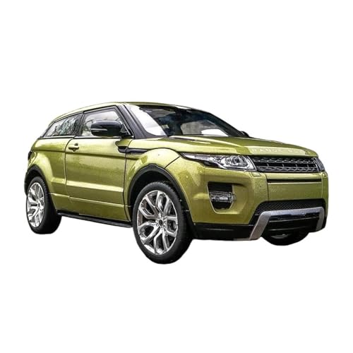 ZHRDWE Modellauto Metall 1:24 Für Range Rover Evoque SUV Spielzeugautomodell Druckgussmetall Miniaturfahrzeuge Spielzeug Und Spiele Sammlergeschenke Spielzeugauto(Grün) von ZHRDWE
