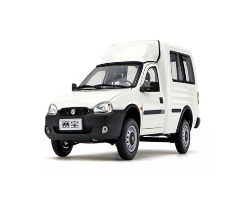ZHRDWE Modellauto Metall 1:24 Für SAIC Druckguss-Metallmodell, Spielzeug-Van-Trucks, Für Ausstellen Oder Spielen(White) von ZHRDWE
