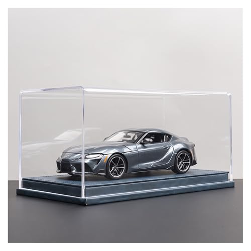 ZHRDWE Modellauto Metall 1:24 Für Toyota Supra Legierung Diecast Metall Modell Auto Hobby Sammler Fahrzeug Urlaub Geschenk(Gray-B) von ZHRDWE