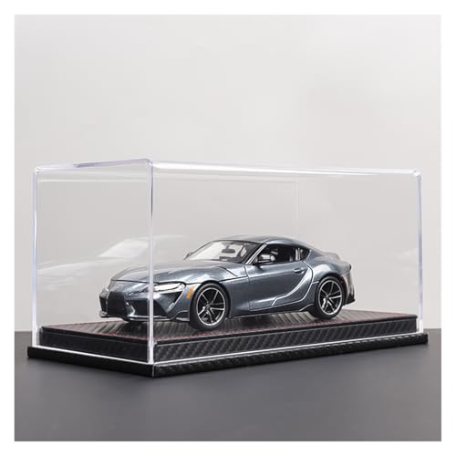 ZHRDWE Modellauto Metall 1:24 Für Toyota Supra Legierung Diecast Metall Modell Auto Hobby Sammler Fahrzeug Urlaub Geschenk(Gray-C) von ZHRDWE