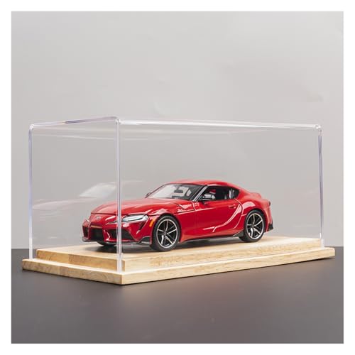 ZHRDWE Modellauto Metall 1:24 Für Toyota Supra Legierung Diecast Metall Modell Auto Hobby Sammler Fahrzeug Urlaub Geschenk(Red-A) von ZHRDWE