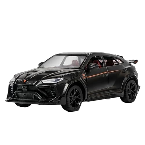 ZHRDWE Modellauto Metall 1:24 Für Urus SUV Erwachsene Sammlermodell Auto Geschenk Für Und Gaming-Fans Spielzeugauto(Schwarz) von ZHRDWE