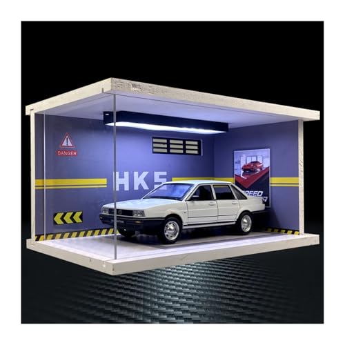 ZHRDWE Modellauto Metall 1:24 Für Volkswagen Santana Druckguss Auto Garage Vitrine Computer Desktop Ornamente Trendy Display Geschenk(Style 4) von ZHRDWE
