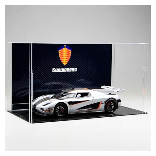 ZHRDWE Modellauto Metall 1:24 for Koenigsegg Collectible Racing Toy Vehicle Model Desktop Ornaments (Gray) von ZHRDWE