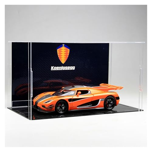 ZHRDWE Modellauto Metall 1:24 for Koenigsegg Collectible Racing Toy Vehicle Model Desktop Ornaments (Orange) von ZHRDWE