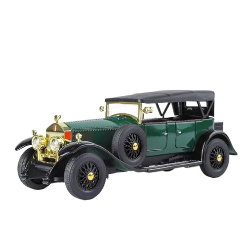 ZHRDWE Modellauto Metall 1:24 for Rolls Royce Phantom I 1925 Luxury Car Alloy Metal Diecast Model Vehicles Static Ornament Gifts Spielzeugauto(Grün) von ZHRDWE