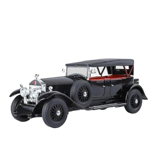 ZHRDWE Modellauto Metall 1:24 for Rolls Royce Phantom I 1925 Luxury Car Alloy Metal Diecast Model Vehicles Static Ornament Gifts Spielzeugauto(Schwarz) von ZHRDWE