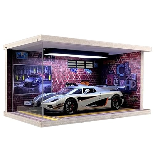 ZHRDWE Modellauto Metall 1:24 für Koenigsegg Legierung druckguss Auto Erwachsene Audiophile Junge Szene Display(Style 1) von ZHRDWE