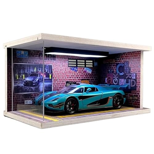 ZHRDWE Modellauto Metall 1:24 für Koenigsegg Legierung druckguss Auto Erwachsene Audiophile Junge Szene Display(Style 2) von ZHRDWE