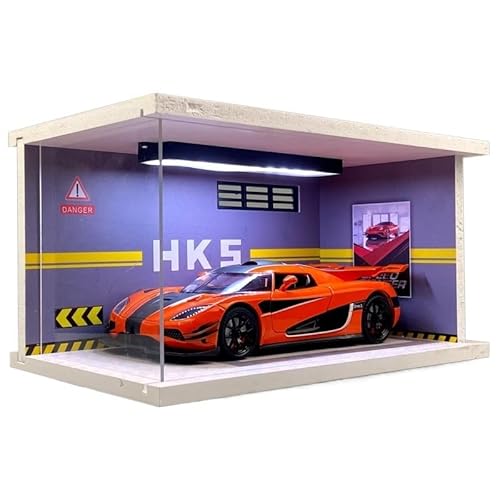 ZHRDWE Modellauto Metall 1:24 für Koenigsegg Legierung druckguss Auto Erwachsene Audiophile Junge Szene Display(Style 7) von ZHRDWE
