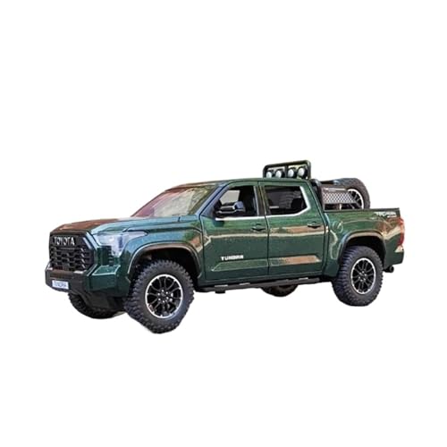ZHRDWE Modellauto Metall 1:24 für TRDPRO Pickup Legierung Auto Vorgefertigte-Modell Diecast Fahrzeuge Jungen und Jugendliche Erwachsene Spielzeugauto(Grün) von ZHRDWE