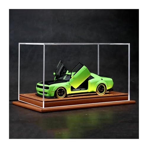 ZHRDWE Modellauto Metall 1:32 Dodge Challenger SRT Hellcat Redeye Legierung Metall Auto Spielzeug Modell Souvenir Geschenk Statische Anzeige(Grün) von ZHRDWE