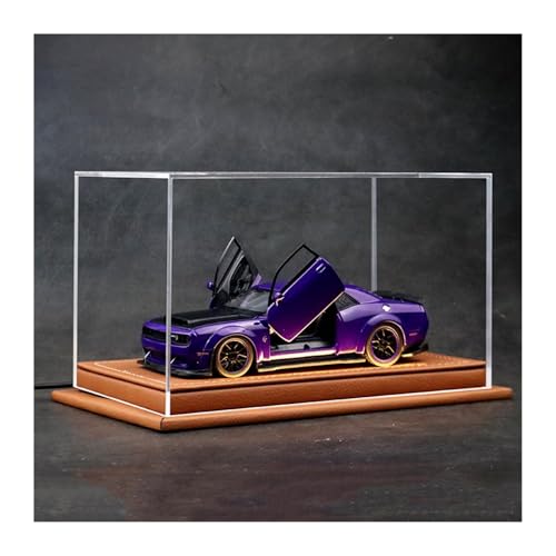 ZHRDWE Modellauto Metall 1:32 Dodge Challenger SRT Hellcat Redeye Legierung Metall Auto Spielzeug Modell Souvenir Geschenk Statische Anzeige(Purple) von ZHRDWE