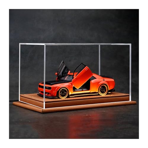 ZHRDWE Modellauto Metall 1:32 Dodge Challenger SRT Hellcat Redeye Legierung Metall Auto Spielzeug Modell Souvenir Geschenk Statische Anzeige(Rot) von ZHRDWE