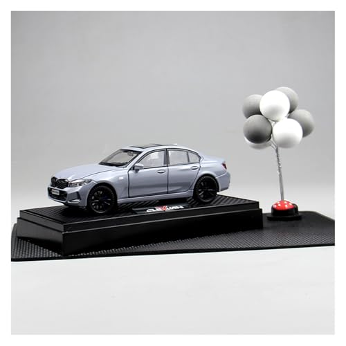 ZHRDWE Modellauto Metall 1:32 Für 3 Serie 320i Metall Modell Auto Fahrzeug Sammlung Display Geschenk(Gray) von ZHRDWE