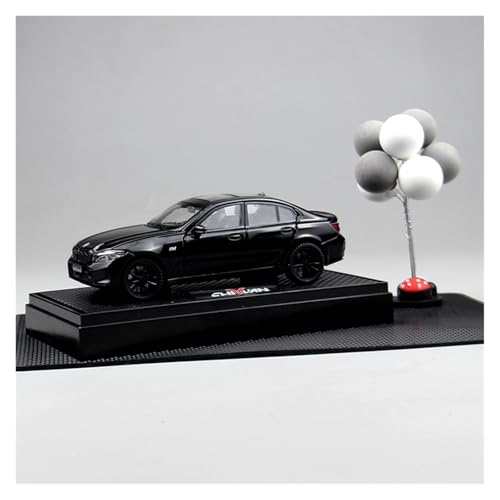 ZHRDWE Modellauto Metall 1:32 Für 3 Serie 320i Metall Modell Auto Fahrzeug Sammlung Display Geschenk(Schwarz) von ZHRDWE