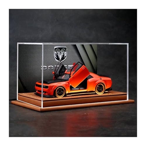 ZHRDWE Modellauto Metall 1:32 Für Dodge Challenger SRT Hellcat Redeye Metall Muscle Car Erwachsenen Sammlung Display Spielzeug Modell Autos(Rot) von ZHRDWE