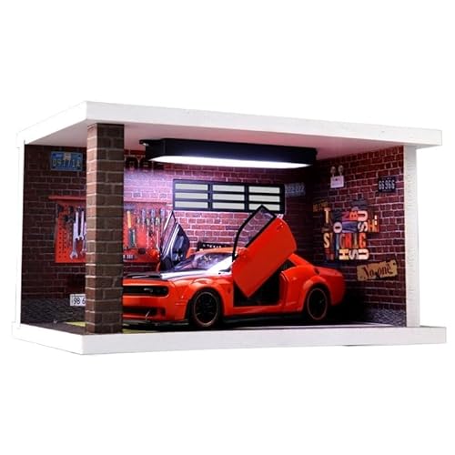 ZHRDWE Modellauto Metall 1:32 Für Dodge Challenger SRT Hellcat Redeye Muscle Fahrzeug Legierung Sport Auto Racing Modell Spielzeug Geschenk(Rot) von ZHRDWE