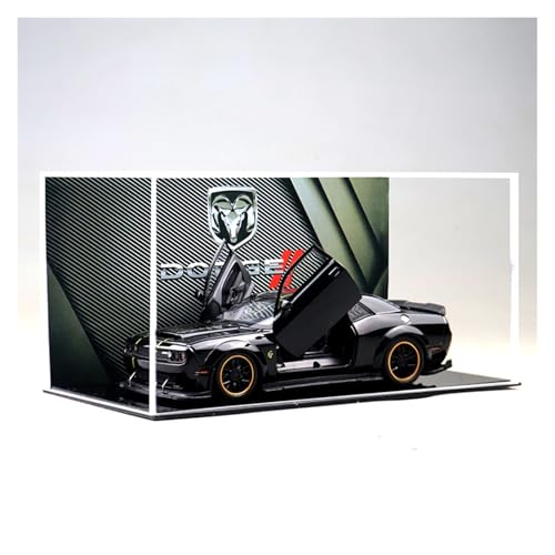 ZHRDWE Modellauto Metall 1:32 Für Dodge Challenger SRT Hellcat Redeye Sport Auto Legierung Metall Diecast Modell Auto Geschenk(Schwarz) von ZHRDWE